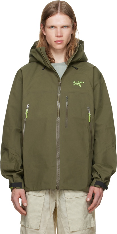 Photo: Arc'teryx Khaki Beta SV Jacket