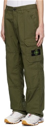 Stone Island Green Comfort Cargo Pants