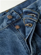 Nudie Jeans - Josh Straight-Leg Denim Shorts - Blue