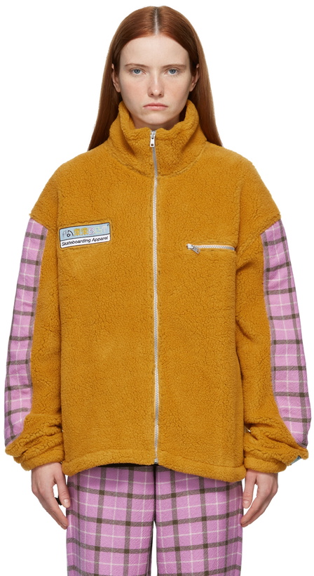 Photo: Rassvet Yellow Fleece Zip-Up
