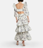 Zimmermann - Keira floral maxi skirt