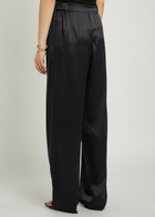 Delos Gilbert Silk Trousers Black