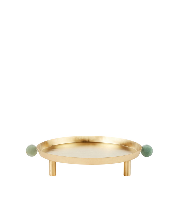 Photo: Natalia Criado Gold-plated tray