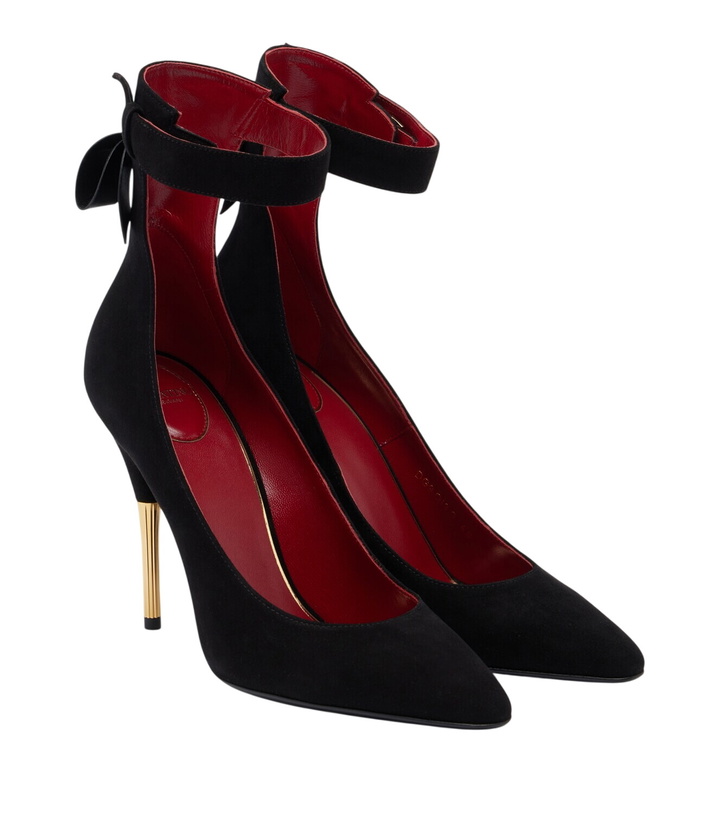 Photo: Valentino Garavani Fatale suede pumps