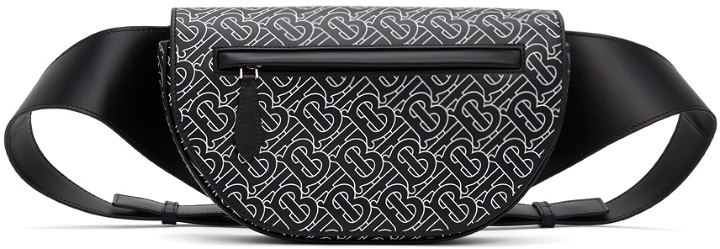 Photo: Burberry Black Small Monogram Olympia Pouch