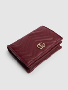 GUCCI Gg Marmont Leather Card Case