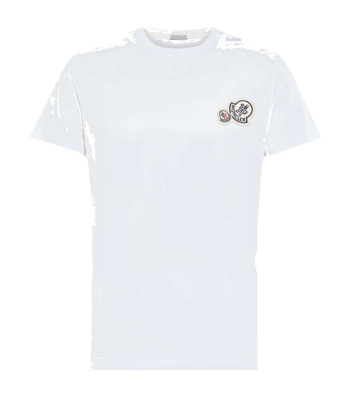 Photo: Moncler - Cotton jersey T-shirt