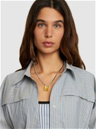 MARNI - Resin Collar Necklace W/ Dice & Crystal