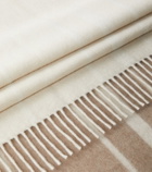 Loro Piana Dégradé striped cashmere throw