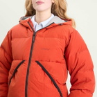 Gramicci Women's Down Puffer Coat in Burnt Red