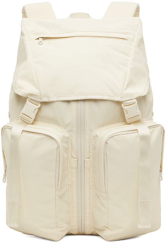 Photo: mfpen Off-White Double Clasp Backpack