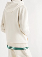 Outerknown - Second Spin Organic Cotton-Blend Jersey Hoodie - White
