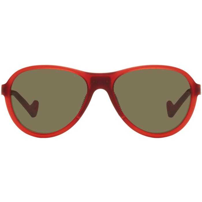 Photo: District Vision Red and Green Kaishiro Explorer Sunglasses 