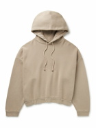 Acne Studios - Fester H Cotton-Jersey Hoodie - Neutrals