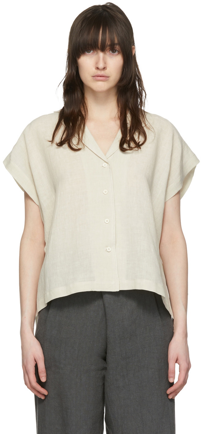 Arch The Beige Linen Shirt Arch The