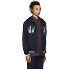 Dolce and Gabbana Navy Double Crown Hoodie