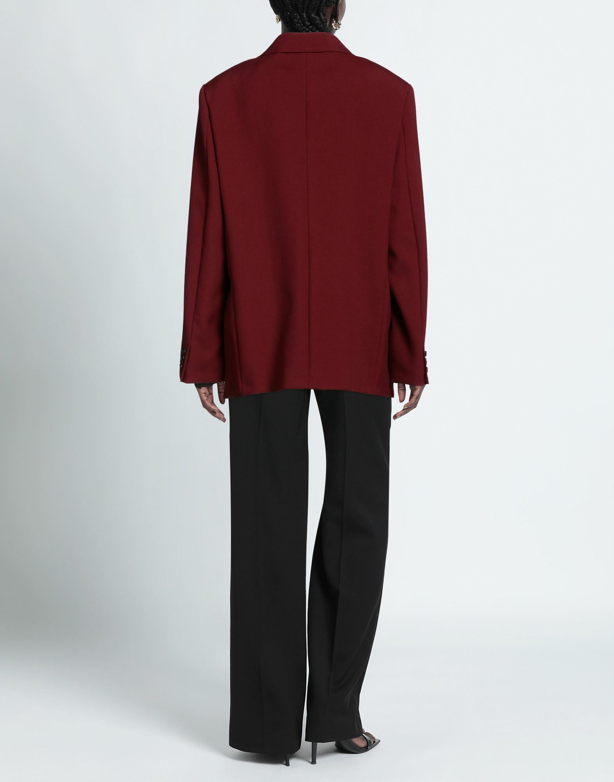 Quira Womens Blazer Burgundy