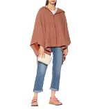 See By Chloe - Ribbed cotton-blend cape