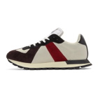 Maison Margiela Red and Grey Replica Runner Sneakers