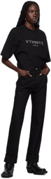 VTMNTS Black Paris T-Shirt