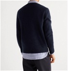 Beams Plus - Cashmere and Silk-Blend Sweater - Blue