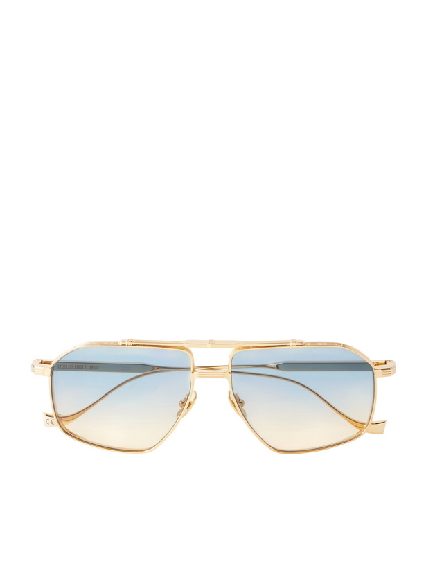 Photo: Cutler and Gross - 1424 Aviator-Style Silver-Tone Sunglasses