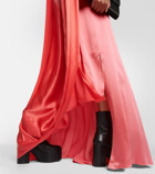 Roksanda Scarf-detail silk gown