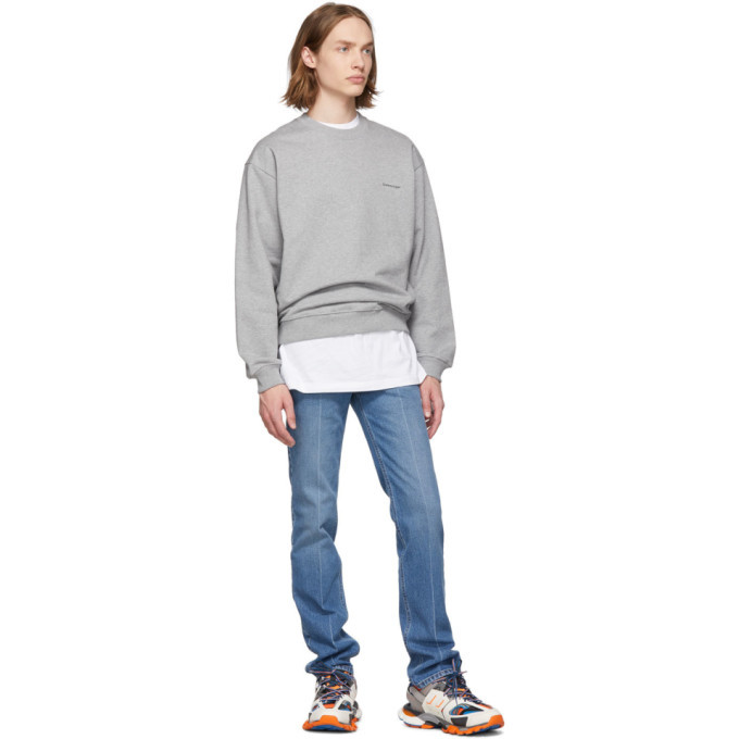 grey balenciaga sweatshirt