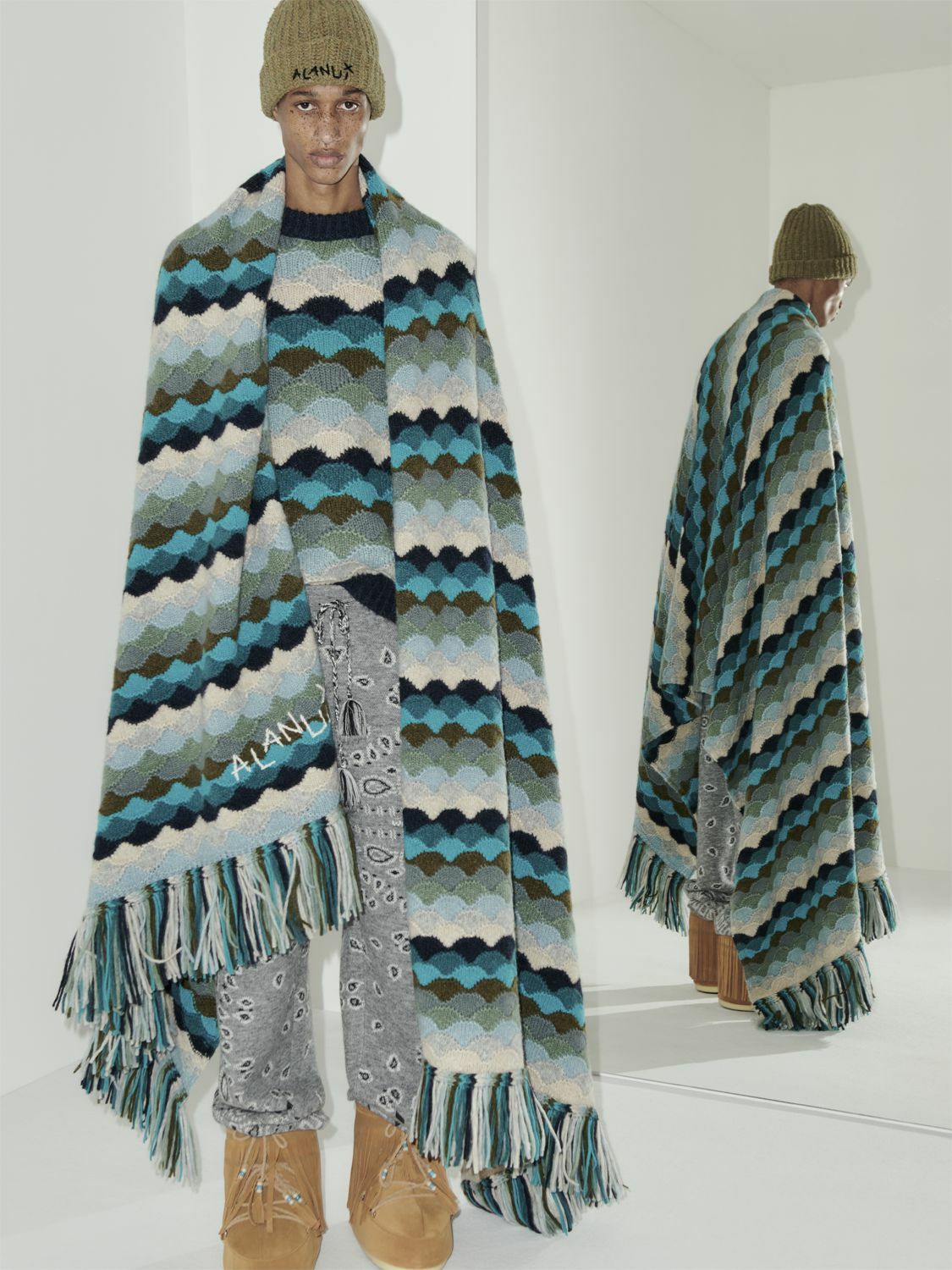 ALANUI - Under The Northern Sky Wool Blanket
