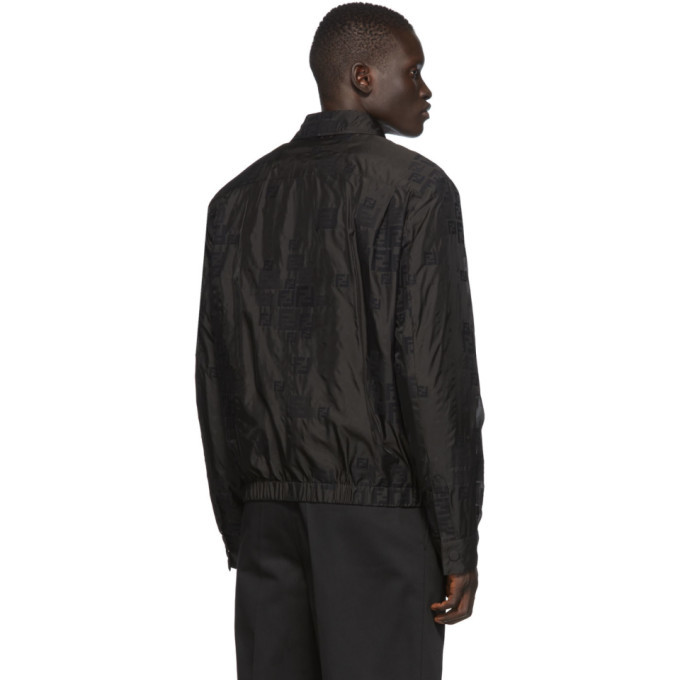 Fendi Black Organza Removable Jacket Fendi