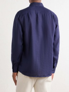Vilebrequin - Linen Woven Shirt - Blue