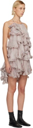 Collina Strada Pink Forget-Me-Not Minidress