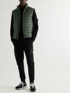 Stone Island - Logo-Appliquéd Quilted Shell Down Gilet - Green
