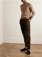 Boglioli - Slim-Fit Brushed Wool and Cashmere-Blend Sweater - Brown