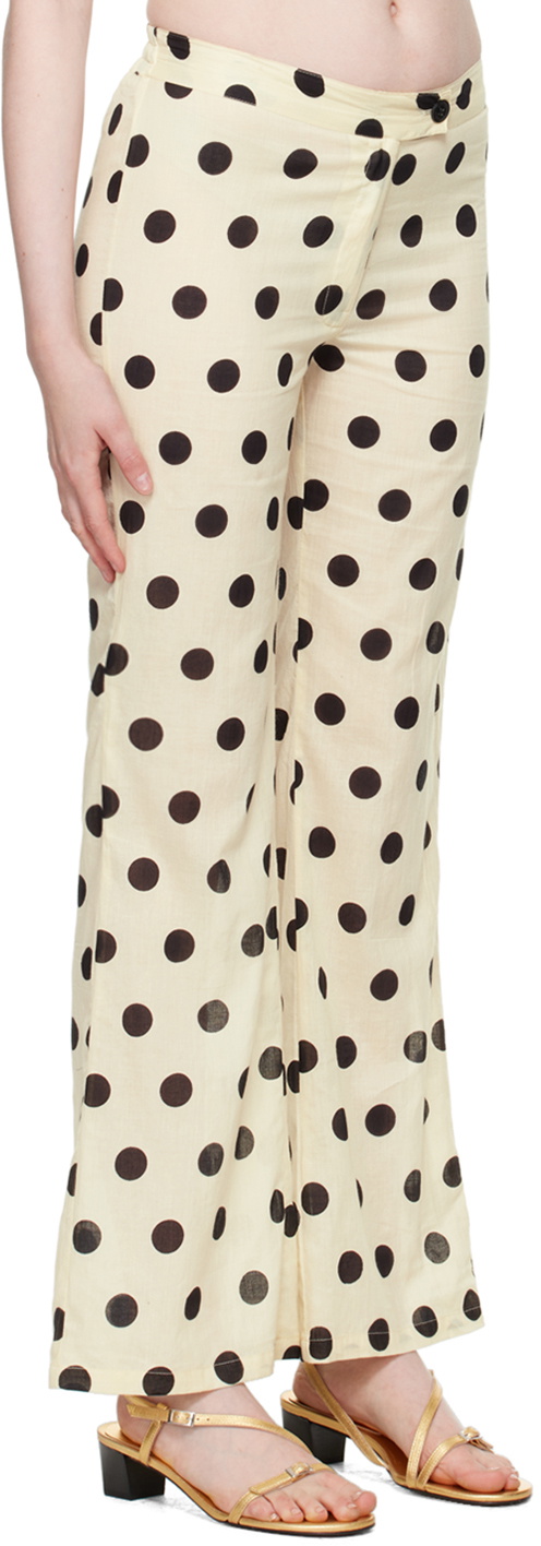 Gimaguas Off-White Disco Trousers