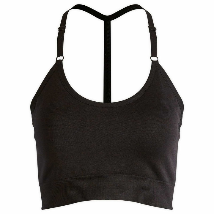 Photo: Represent Women's Seamless Low Impact Bra Top in Jet Black