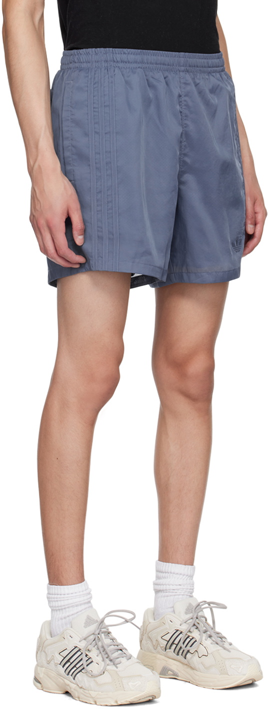 adidas Originals Blue Drawstring Shorts