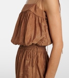 Saint Laurent Jersey midi dress