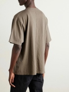 The Row - Steven Cotton-Jersey T-Shirt - Brown