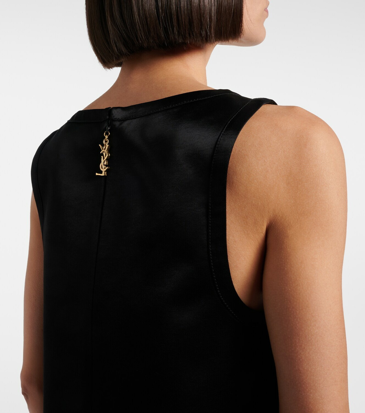 Saint Laurent Satin minidress