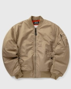 Schott NYC AIRFORCE 90 RS Beige Mens Bomber Jacket