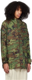BEAMS PLUS Khaki Camouflage Jacket