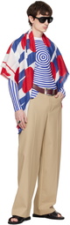 Jean Paul Gaultier Multicolor 'The Junior Polka-Dot' Sarong Scarf