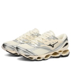 Mizuno WAVE PROPHECY LS "SPORT" Sneaker in Pristine/Black/Silver