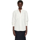 TONYWACK Off-White Silk Crêpe Shirt