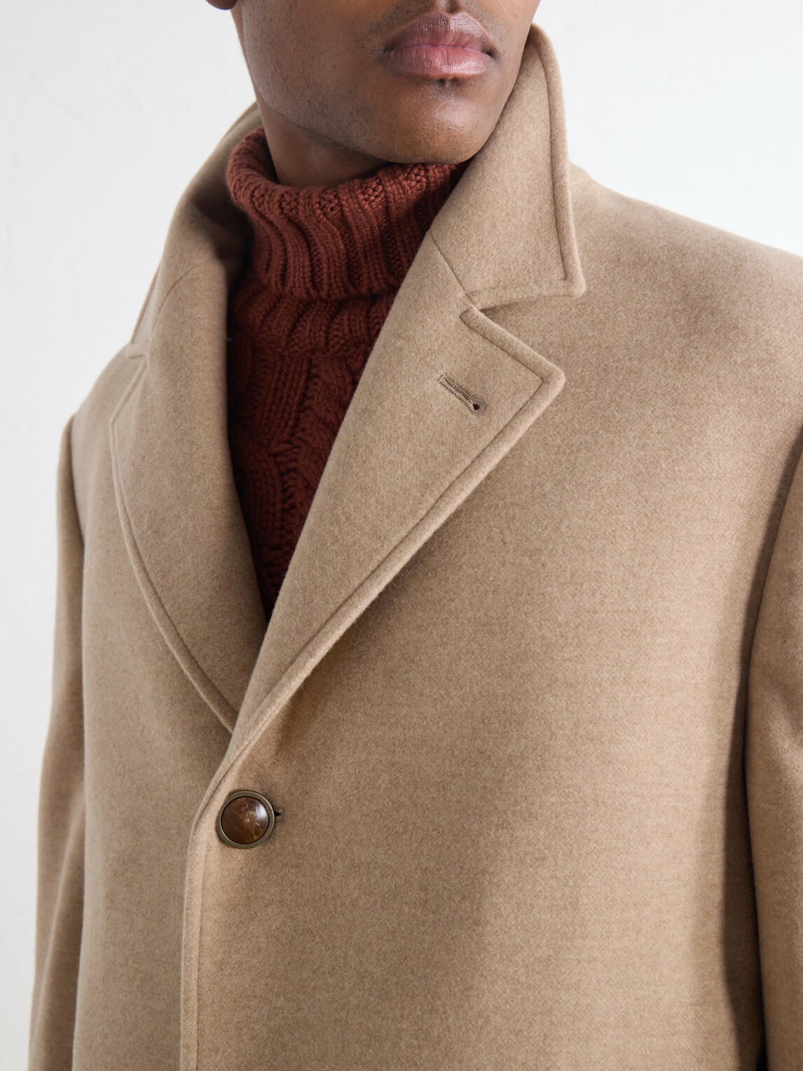 Brunello Cucinelli - Virgin Wool Coat - Brown