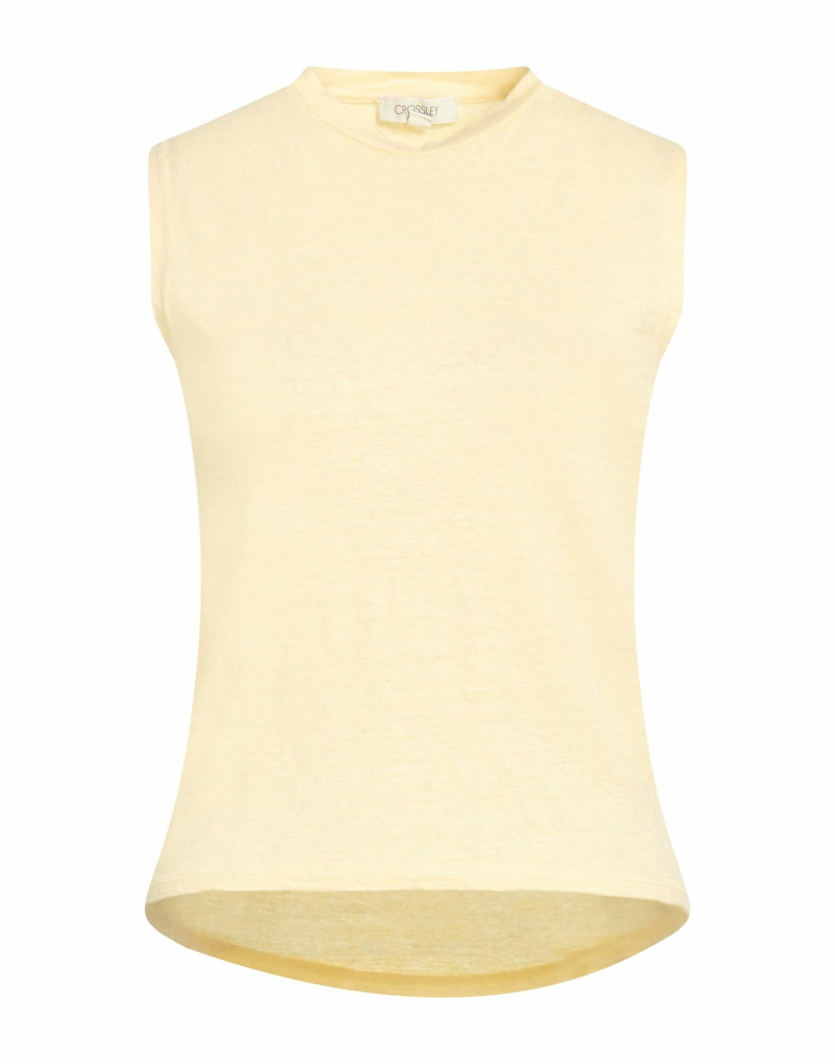 Crossley Womens T-shirt in Yellow