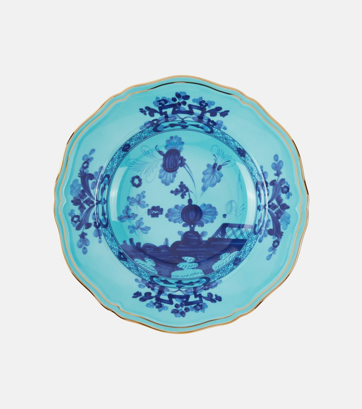 Ginori 1735 Oriente Italiano porcelain soup plate