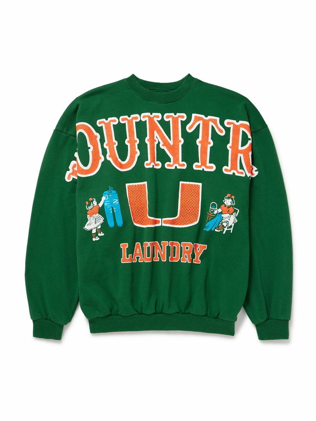 Photo: KAPITAL - Printed Cotton-Jersey Sweatshirt