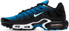 Nike Blue & Black Air Max Plus Sneakers